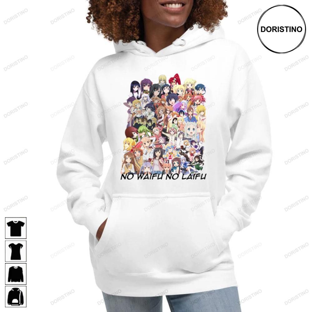 No Waifu No Laifu 1 Characters Limited Edition T Shirts 7437